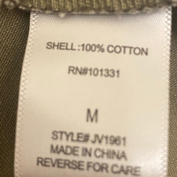 Charlotte Russe Camo Jacket Women’s Size Medium - Picture 6 of 16